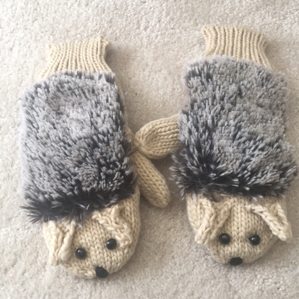 Hedgehog Mittens